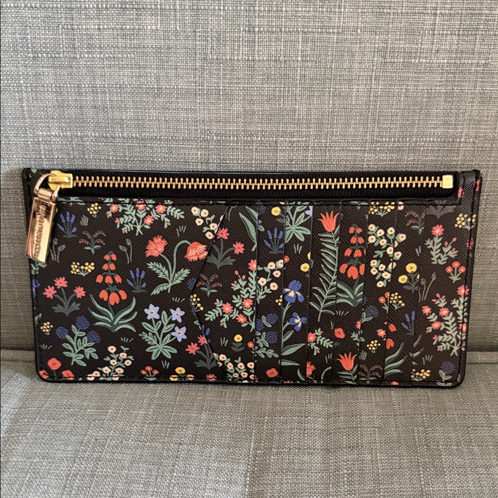 Rifle Paper Co. Slim Card Wallet - Garden Menagerie